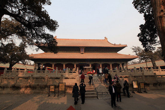 孔廟的主體建筑大成殿 孔廟的主體建筑大成殿